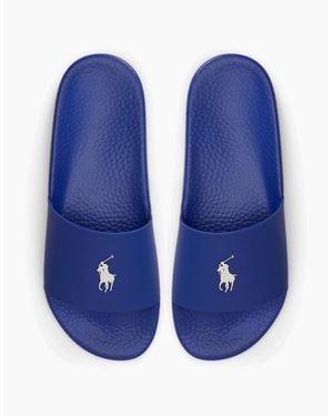 Polo Ralph Lauren Polo Slide Sliders Royal/Deckwash - Blue