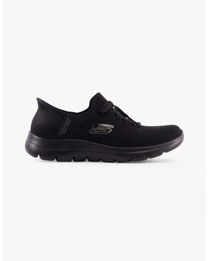 Skechers 150263/Bbk Summits-New Daily Trainers - Black