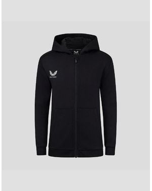 Castore Zip Thru Hoodie - Black