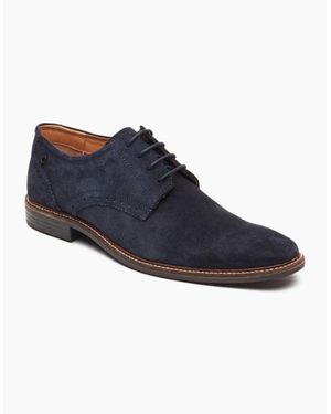 Base London Eton Lace Up Shoes - Blue