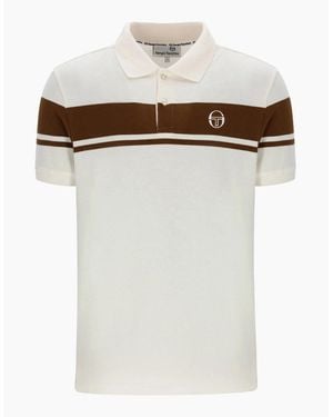 Sergio Tacchini Young Line Polo Gardenia/Potting Soil - White