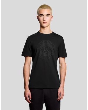 Lyle & Scott Sports Redefined Graphic Logo T-Shirt - Black
