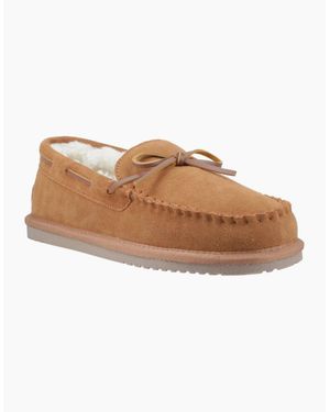 Hush Puppies Abraham Slipper - Brown