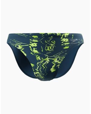 Speedo Bold Pattern Briefs - Green