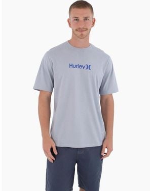 Hurley Printing Press O & O Short Sleeve T-Shirt - Blue