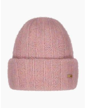Barts River Rush Knit Knitted Wool Beanie Hat - Pink