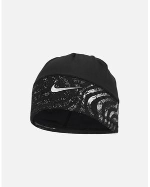 Nike U Terra Reflective Dri-Fit Uncuffed Beanie - Black