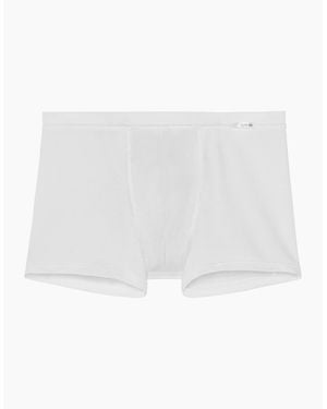 Hom Tencel Soft Comfort Boxer Trunk - White