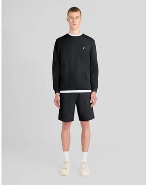 Lyle & Scott Everyday Cotton Sweat Shorts - Black