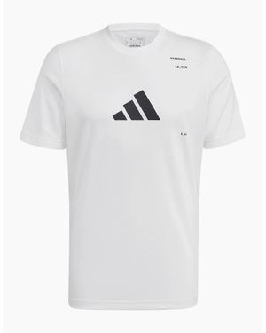 adidas M Hb Cat G T T-Shirt - White