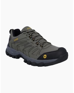 Hi-Tec Campana Low Polyurethane Dusty/Honey Hiking Shoes - Black