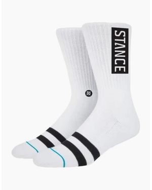 Stance Og Crew Socks - White