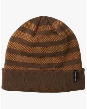 Quiksilver Calm Seas Cuff Beanie - Brown