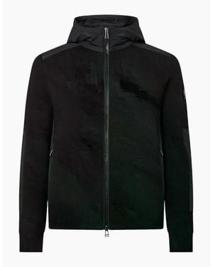 Belstaff Console Mixed Media Jacket - Black