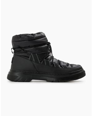 BOSS Halb Hi Top Trainers - Black