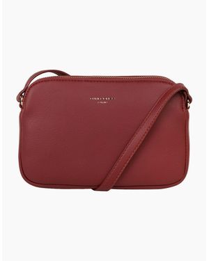 David Jones Toulouse Messenger Bag - Red
