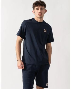 Aquascutum Badge T-Shirt - Blue