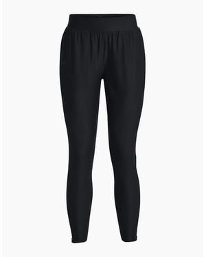 Under Armour Qualifier Elite Solid Patterned Slim Track Trousers - Black