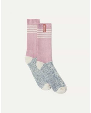 SealSkinz Bawdeswell Bamboo Mid Lightweight Crew Socks - Pink