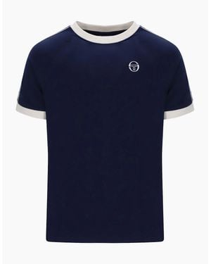 Sergio Tacchini Bianchi Short Sleeve T-Shirt - Blue