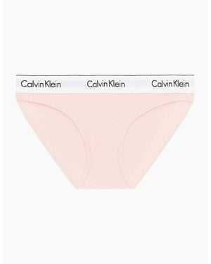 Calvin Klein Modern Cotton Bikini Brief, Nymphs Thigh - Pink