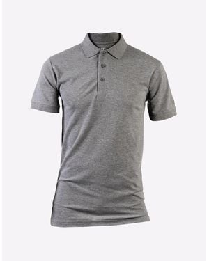 Caterpillar Essentials Polo Shirt Dark Heather - Grey