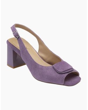 Lotus Josefa Heeled Sandals - Purple