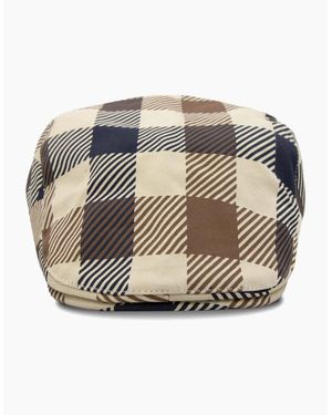 Aquascutum Macro Iconic Flat Cap 30 - Multicolour