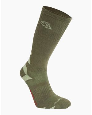 Craghoppers Nosilife Adventure Socks Wild Bud - Green