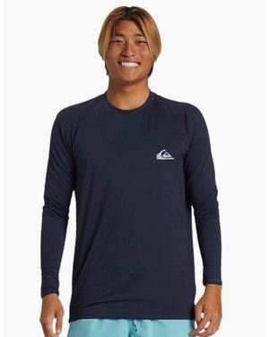 Quiksilver Everyday Long Sleeve T-Shirt - Blue