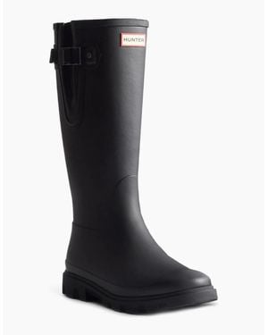 HUNTER Downpour Adjustable Wellingtons - Black