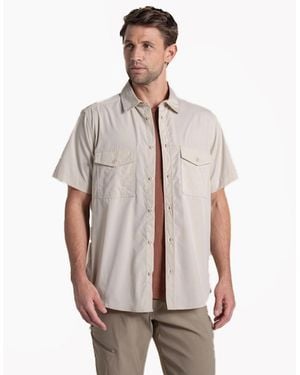 Craghoppers Kiwi Ii Short Sleeve Shirt Oatmeal - Multicolour