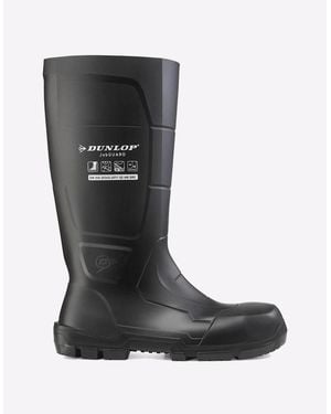 Dunlop Jobguard Full Safety Wellington - Black