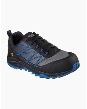 Skechers Workwear Puxal Textile Safety Trainers - Blue