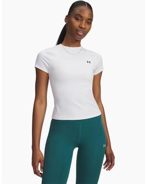 Under Armour Ladies Motion Emea Gym Top - White