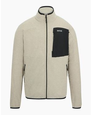 Regatta Scaris Full Zip Fleece Jacket - Natural