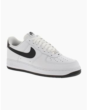 Nike Air Force 1 Nike Trainers Air Force 1 07 Leather Lace Up Uk Size - White