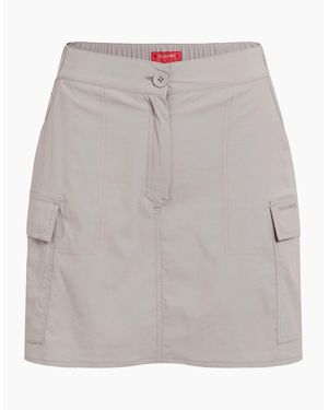 Craghoppers Ladies Nosilife Pro Cargo Skirt - Grey