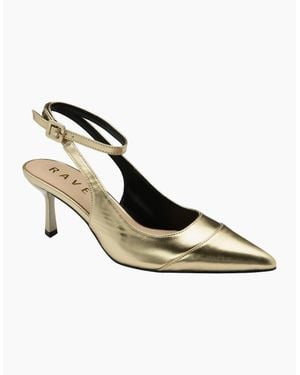 Ravel Catrine Slingback Court Shoes - Metallic