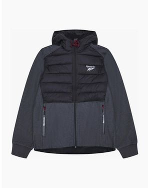 Reebok Rb1562 Mixed Media Jacket - Blue