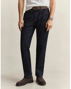GANT Classic Regular Fit Jeans - Blue