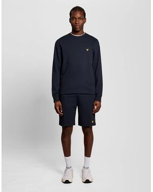 Lyle & Scott Sports Lightweight Sweat Shorts - Blue