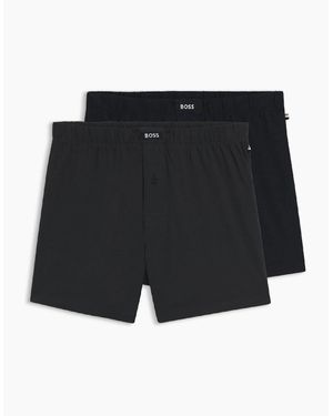 BOSS Pack Of Boxer Shorts - Black