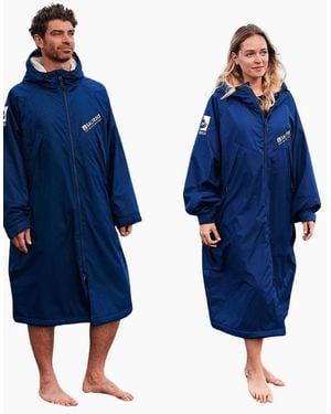 Saltrock Adults Four Seasons Robe Changing Robe - Blue