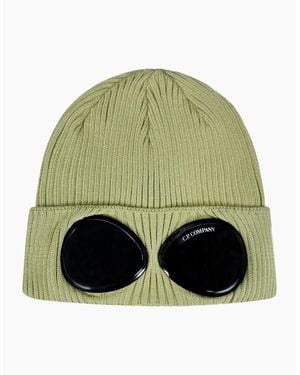 C.P. Company Goggle Beanie Sage - Green