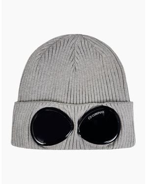 C.P. Company Goggle Beanie - Grey
