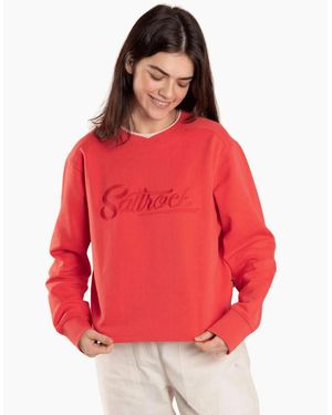 Saltrock Prem Trademark Sweatshirt - Red
