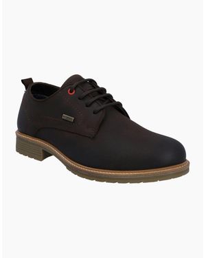 HUNTER Jura Leather Lace-Up Shoes - Black