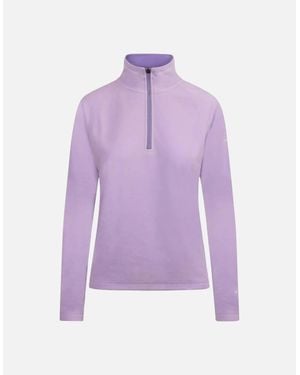 Trespass Ladies Skylar Fleece Top - Purple