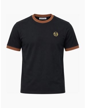 Sergio Tacchini Nera T-Shirt/Potting Soil - Black
